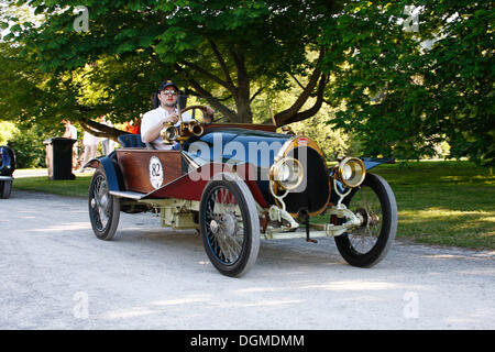 Bugatti 23, costruito nel 1919, rarità dalla collezione Schlumpf, Mulhouse, Francia alle Herkules Bergpreis 2009 mountain Foto Stock