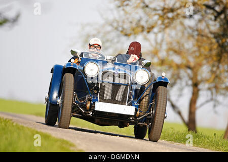 Riley Racing MPH, costruita nel 1933, classic car, Langenburg storica 2010, Langenburg, Baden-Wuerttemberg Foto Stock