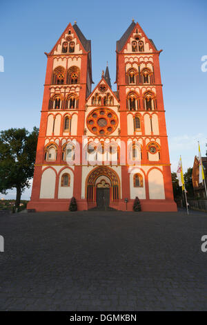 Tardo romanico e gotico in anticipo il Limburgo Cattedrale di Sankt Georg, Limburg, Limburg-Weilburg, Hesse Foto Stock