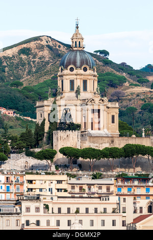 Chiesa di Sacrario di Cristo Re della Provincia di Messina, Sicilia, Italia, Mediterraneo, Europa Foto Stock