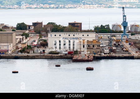 Palumbo cantiere Provincia di Messina, Sicilia, Italia, Mediterraneo, Europa Foto Stock