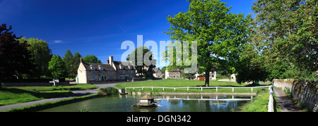 Estate vista sul villaggio Barrowden, Rutland County, England, Regno Unito Foto Stock