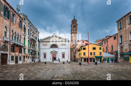 Campo San Maurizio, Venezia, Italia Foto Stock