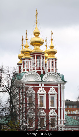 Chiesa di gate della Trasfigurazione del Convento Novodevichy Foto Stock