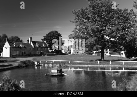 Estate vista sul villaggio Barrowden, Rutland County, England, Regno Unito Foto Stock