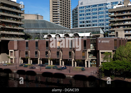 Guildhall School of Music and Drama, il Barbican Centre di Londra, Inghilterra, Regno Unito. Foto Stock