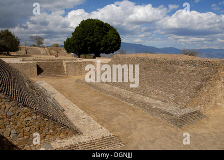 Palla a Monte Alban, Oaxaca, Messico, America del Nord Foto Stock