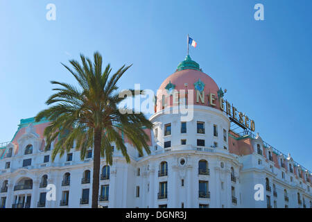 Le Negresco Hotel, Nizza, Riviera Francese, Alpes-Maritimes, Provence-Alpes-Côte d'Azur, in Francia Foto Stock