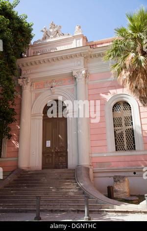 Il museo di archeologia nel quartiere di Castello a Cagliari - Sardegna Foto Stock