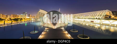 La Ciudad de las Artes y las Ciencias, Valencia, Comunidad Valenciana, Spagna, Europa Foto Stock