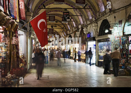 All'interno del Grand Bazaar, Istanbul, Turchia Foto Stock