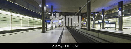 Panorama Potsdamer Platz stazione ferroviaria, Berlino Foto Stock