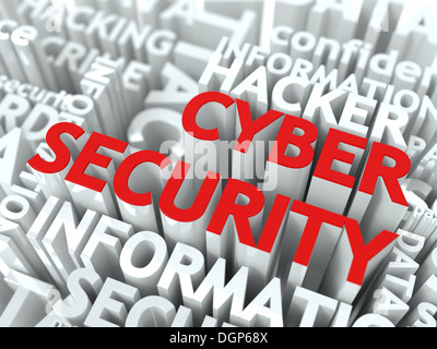 Cyber Security concetto. Foto Stock