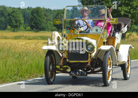 Oldtimer auto GA bianco Foto Stock