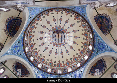 Dome, Sokollu Mehmet Pasha Moschea Sultanahmet Historic District, Istanbul, Turchia, Europa Foto Stock