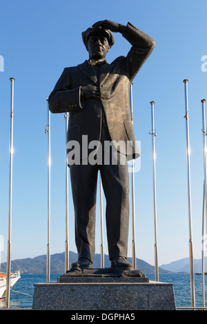 Turchia, Statua di Mustafa Kemal Ataturk Memorial Foto Stock