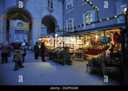 Mercatino di Natale di Salisburgo, Austria Foto Stock