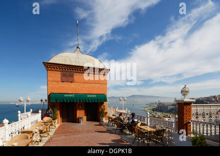 Storico ascensore, Asansoer, Karataş, Izmir, İzmir Provincia, Regione del Mar Egeo, Turchia Foto Stock