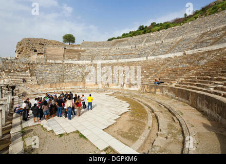 Il grande teatro, Efeso, Selçuk, İzmir Provincia, Regione del Mar Egeo, Turchia Foto Stock