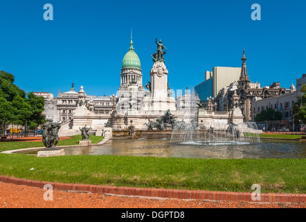 Congresso nazionale edificio, Buenos Aires, Argentina Foto Stock