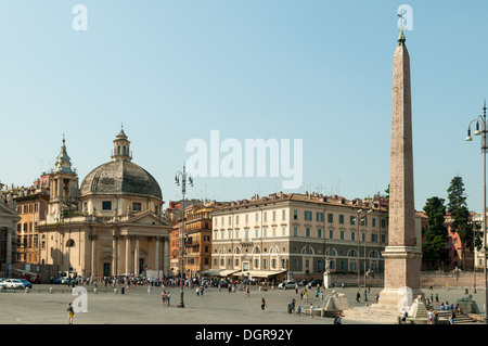 Piazza del Popolo, Roma, lazio, Italy Foto Stock