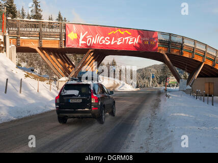 Koenigsleiten, trasparente, Zillertal Arena comprensorio sport invernali, Tirolo, Austria, Europa Foto Stock