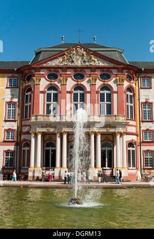 Bruchsal Residence Palazzo del Principe Vescovi di Speyer, Bruchsal, Baden-Wuerttemberg Foto Stock