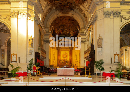 L'Altare della Cattedrale, Palermo, Sicilia, Italia Foto Stock