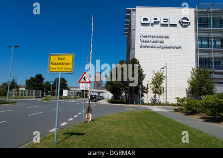 Internazionale di Sviluppo Tecnico Centro di Adam Opel AG, Ruesselsheim, Hesse, PublicGround Foto Stock