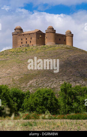 Castillo de la Calahorra castello, la Calahorra, provincia di Granada, Andalusia, Spagna, Europa Foto Stock