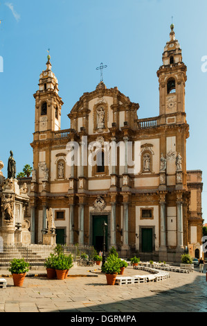 Chiesa di San Domenico, Palermo, Sicilia, Italia Foto Stock