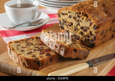 Inglese torta di frutta Foto Stock