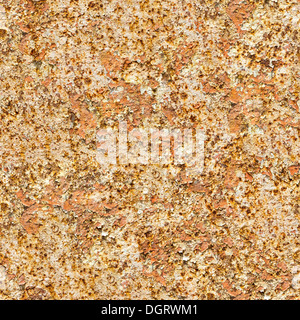 Seamless Texture di metallo arrugginito superficie. Foto Stock