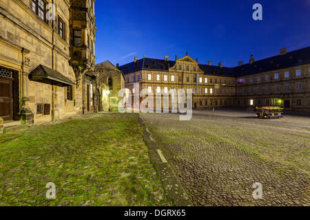 Nuovo Residence Palace, Bamberg, Baviera, Germania Foto Stock