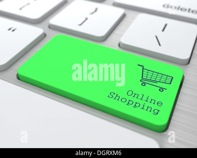 Shopping online concetto. Foto Stock