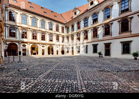 Palazzo Wallenstein, Malá Strana, Praga, Hlavní město Praha, Repubblica Ceca Foto Stock