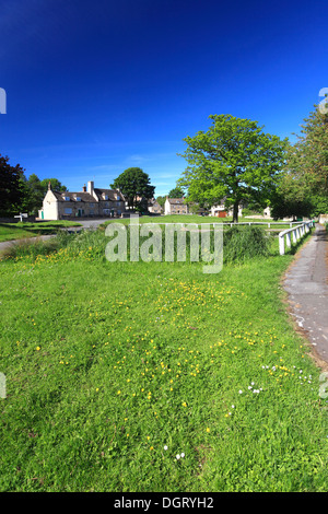 Estate vista sul villaggio Barrowden, Rutland County, England, Regno Unito Foto Stock
