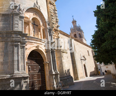 Chiesa Iglesia de Santa Maria la Mayor, Ronda, Spagna Foto Stock