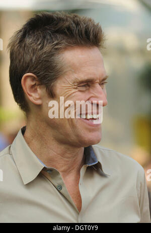 Willem Dafoe dopo un photocall per 4:44 Ultimo giorno sulla Terra al 68esimo Festival Internazionale del Cinema di Venezia, Italia e Europa Foto Stock