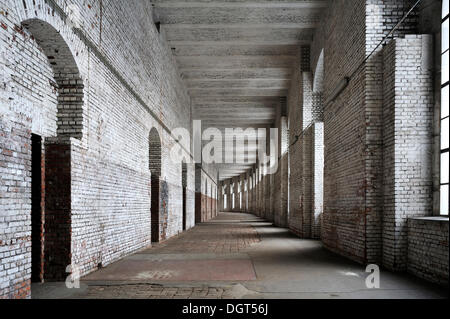 Portico incompiuta della sala congressi presso l'ex partito nazista Rally motivi, Centro di Documentazione del partito nazista motivi Rally Foto Stock