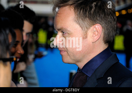 Jon S Baird (direttore) presso il London premiere di 'Filth", Settembre 2013 Foto Stock