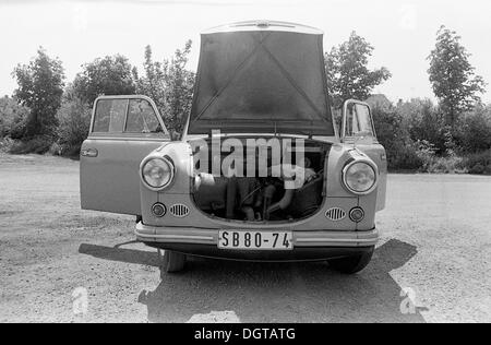 Trabant 600, Lipsia, Germania orientale, gdr, circa 1972 Foto Stock