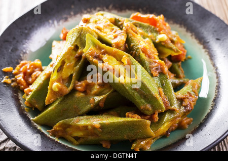 stufato di gombo Foto Stock