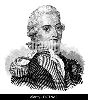 Jean-Pierre Claris de Florian, 1755 - 1794, un poeta francese e romanticismo scrittore, Foto Stock
