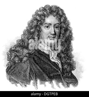Jean-François Regnard, 1655 - 1709, uno scrittore francese Foto Stock