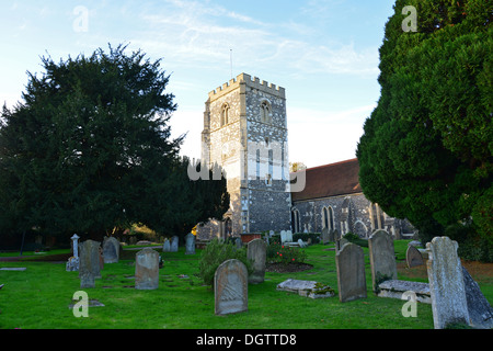 La Chiesa di San Michele, Bray, Berkshire, Inghilterra, Regno Unito Foto Stock