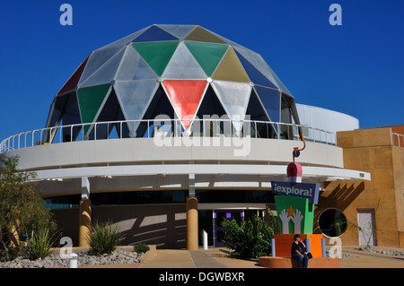 Explora Science Centre e il museo dei bambini presso il Museo di Storia Naturale e delle Scienze, Albuquerque, Nuovo Messico, STATI UNITI D'AMERICA Foto Stock