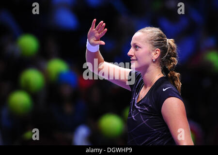 Praga, Repubblica Ceca. 26 ott 2013. Istanbul, Turchia. 26 ott 2013. PNB Paribas tennis campionati. 25 ott 2013. Petra KVITOVA (CZE) © Azione Plus immagini di sport/Alamy Live News Credit: Azione Plus immagini di sport/Alamy Live News Foto Stock