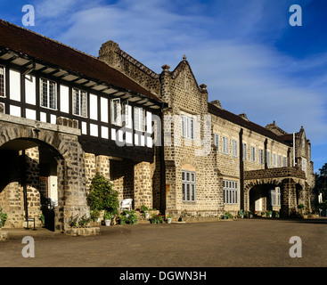Hill Club Hotel, edificio coloniale, Nuwara Eliya, Zentralprovinz, Sri Lanka Foto Stock