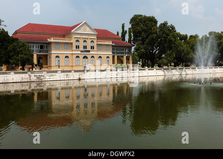 Bang Pa-In, palazzo estivo della famiglia reale, Ayutthaya, Thailandia, Asia Foto Stock